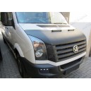 VW Crafter 1 (06-16) potah kapoty CARBON čern&yacute;