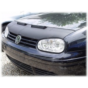 VW Golf 4 (97-03) potah kapoty CARBON čern&yacute;