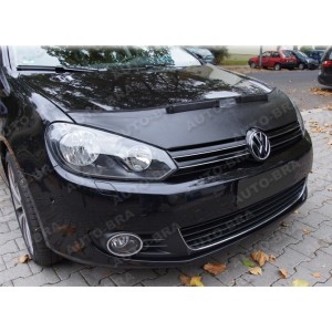 VW Golf 6 (08-13) potah kapoty CARBON čern&yacute;