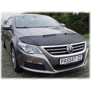 VW Passat CC (08-12) potah kapoty CARBON čern&yacute;