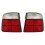 Zadní čirá světla BMW E34 Lim. 85-95 červená/bílá