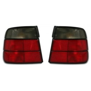 Čir&aacute; světla BMW E34 Lim. 85-95 &ndash; červen&aacute;/čern&aacute;