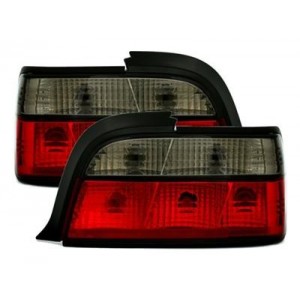 Čir&aacute; světla BMW E36 Coup&eacute; + Cabrio 92-98 &ndash; červen&aacute;/kouřov&aacute;