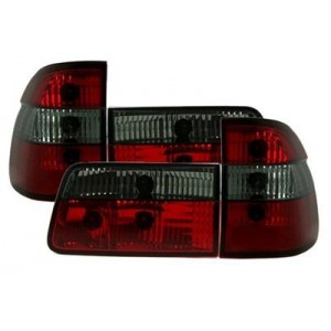 Čir&aacute; světla BMW E39 Touring &ndash; červen&aacute;/kouřov&aacute;