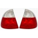 Čirá světla BMW E46 Touring 99-05 – červená/krystal