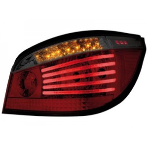 Zadn&iacute; čir&aacute; světla BMW E60 04-07 &ndash; LED, červen&aacute;/kouřov&aacute;