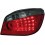 Zadní čirá světla BMW E60 04-07 – LED, červená/kouřová