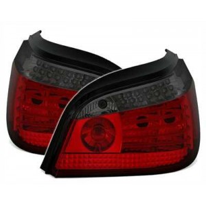Zadn&iacute; čir&aacute; světla BMW E60 04-07 &ndash; LED, červen&aacute;/kouřov&aacute;