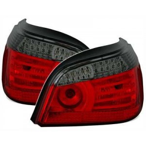 Čir&aacute; světla BMW E60 04-07 &ndash; LED, červen&aacute;/kouřov&aacute;