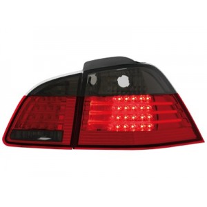 Čir&aacute; světla BMW E61 Touring 04-10 - LED, červen&aacute;/kouřov&aacute;