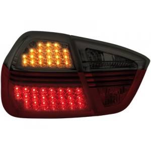 Čir&aacute; světla BMW E90 3er Lim. 05-08 &ndash; LED, červen&aacute;/kouřov&aacute;