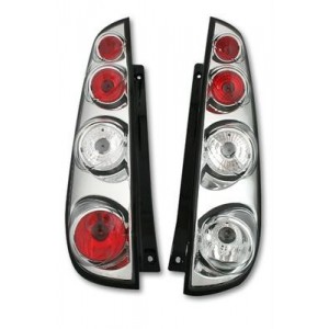Zadn&iacute; čir&aacute; světla Ford Fiesta MK6 03-06 3dv. &ndash; chrom