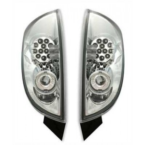 Zadn&iacute; čir&aacute; světla Ford Focus 98-04 &ndash; LED, chrom