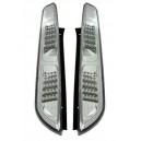 Zadní čirá světla Ford Focus 3/5dv. 04-08 - LED, krystal