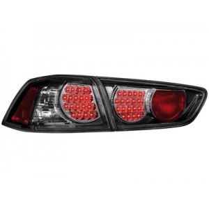 Čir&aacute; světla Mitsubishi Lancer 08+ _ LED, čern&aacute;