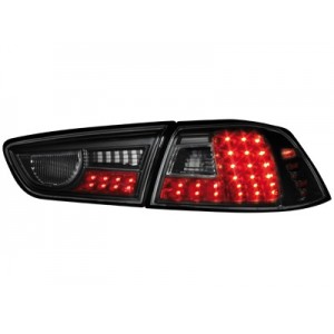 Čir&aacute; světla Mitsubishi Lancer 08+ _ LED, čern&aacute;
