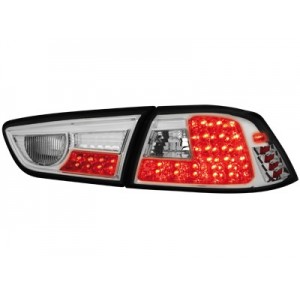 Zadn&iacute; čir&aacute; světla Mitsubishi Lancer 08+ _ LED, krystal