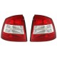 Zadní čirá světla Opel Astra G Lim./Hatch 98-04 – červená/bílá