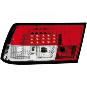 Čir&aacute; světla Opel Calibra 90-98 &ndash; LED, červen&aacute;/krystal