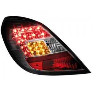 Čir&aacute; světla Opel Corsa D 06-08 5dv. - LED, čern&aacute;
