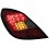 Čirá světla Opel Corsa D 06-08 5dv. - LED, červená/kouřová