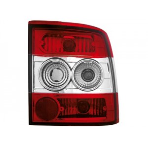 Zadn&iacute; čir&aacute; světla Opel Vectra A 89-95 &ndash; červen&aacute;/krystal