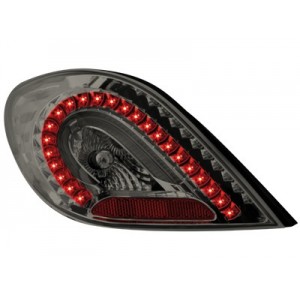 Čir&aacute; světla Peugeot 207 06-09 &ndash; LED, kouřov&aacute;