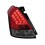 Čirá světla Suzuki Swift 05-09 – LED, červená/kouřová