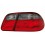 Zadní čirá světla Mercedes Benz E-tř. W210 95-02 – červená/kouřová