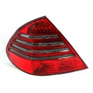 Zadn&iacute; světla Mercedes Benz W211 E-tř. 02-06 &ndash; LED, červen&aacute;/kouřov&aacute;
