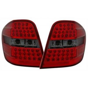 Zadn&iacute; světla Mercedes Benz W164 M-tř. 05-08 - LED, červen&aacute;/kouřov&aacute;