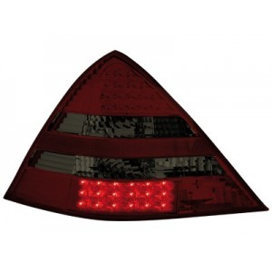 Čir&aacute; světla Mercedes Benz SLK R170 96-04 &ndash; LED, červen&aacute;/kouřov&aacute;