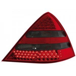 Zadn&iacute; světla Mercedes Benz SLK R170 96-04 &ndash; LED, červen&aacute;/kouřov&aacute;
