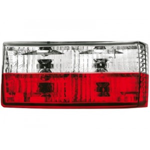 Zadn&iacute; čir&aacute; světla VW Golf I 74-80 &ndash; červen&aacute;/krystal