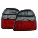 Zadn&iacute; čir&aacute; světla VW Golf III 91-98 &ndash; LED, červen&aacute;/kouřov&aacute;