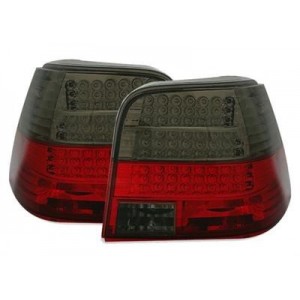 Čir&aacute; světla VW Golf IV 97-06 &ndash; LED, červen&aacute;/kouřov&aacute;