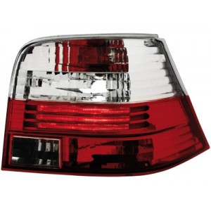 Čir&aacute; světla VW Golf IV 97-06 červen&aacute;/krystal