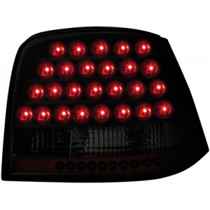Čir&aacute; světla VW Golf IV 97-06 &ndash; LED, čern&aacute;/kouřov&aacute;