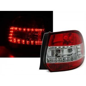 Čir&aacute; světla VW Golf V Variant 07+_ LED, červen&aacute;/krystal