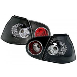 Čir&aacute; světla VW Golf V 03-09 &ndash; LED, čern&aacute;