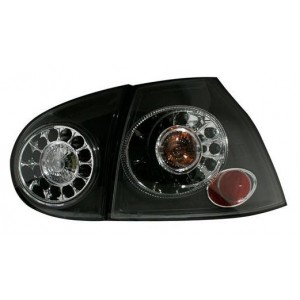 Čir&aacute; světla VW Golf V 03-09 &ndash; LED, čern&aacute;