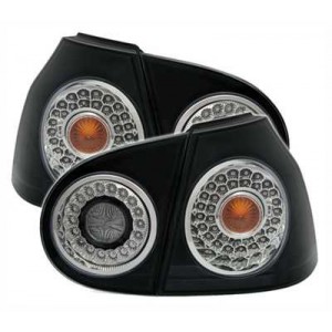 Zadn&iacute; čir&aacute; světla VW Golf V 03-09 &ndash; LED, čern&aacute;