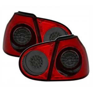 Zadn&iacute; čir&aacute; světla VW Golf V 03-09 &ndash; LED, červen&aacute;/kouřov&aacute;