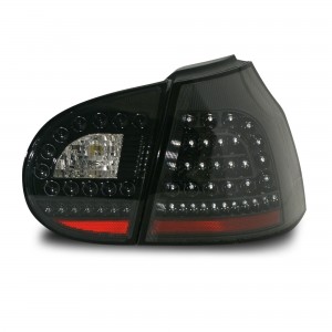 Zadn&iacute; čir&aacute; světla VW Golf V 03-09 &ndash; LED, čern&aacute;