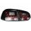 Zadní čirá světla VW Golf VI 5K 10/08- _ LED, černá