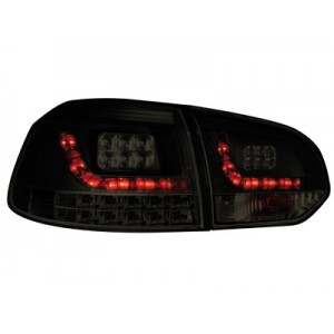 Zadn&iacute; čir&aacute; světla VW Golf VI 5K 10/08- _ LED, čern&aacute;/kouřov&aacute;