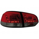 Zadn&iacute; čir&aacute; světla VW Golf VI 5K 10/08- _ LED, červen&aacute;/kouřov&aacute;