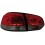 Zadní čirá světla VW Golf VI 5K 10/08- _ LED, červená/kouřová