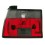 Čirá světla VW Jetta II 84-92 – červená/kouřová