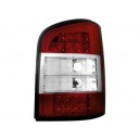 Čir&aacute; světla VW T5 03-09 - LED, červen&aacute;/krystal